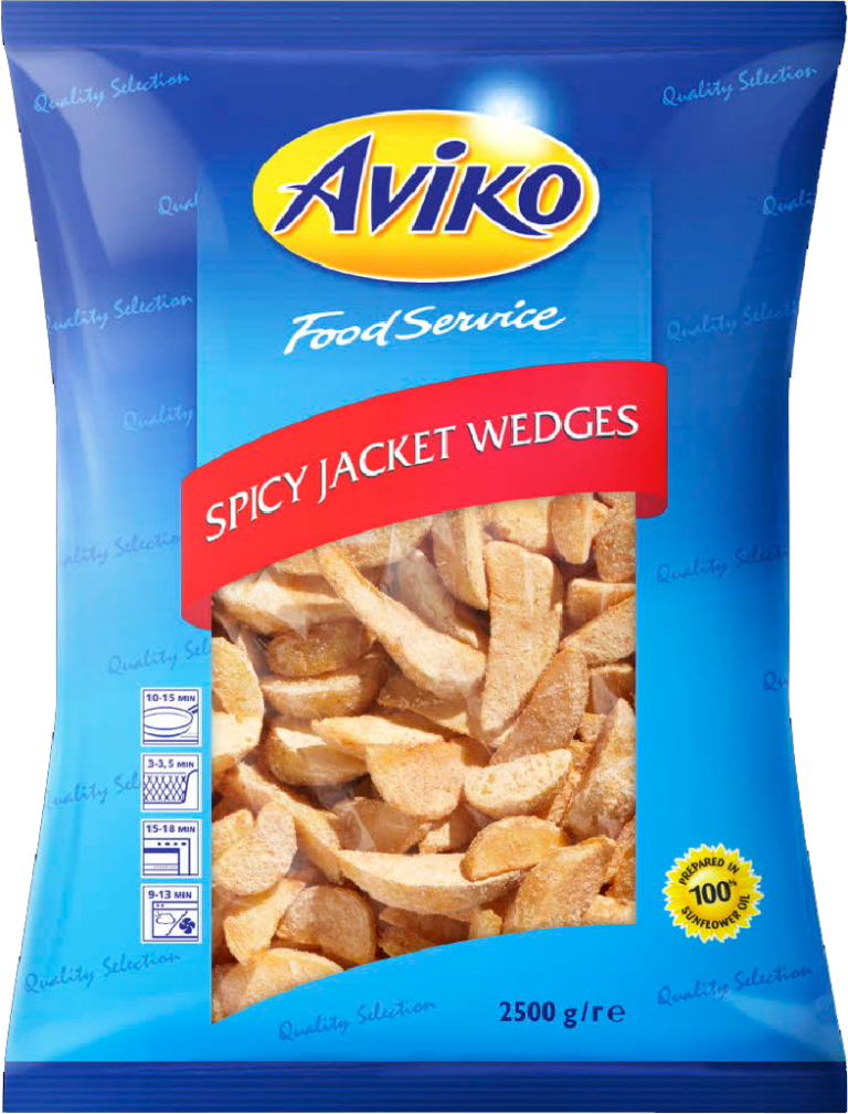 AVIKO SPICY WEDGES 10 KG Danfoods