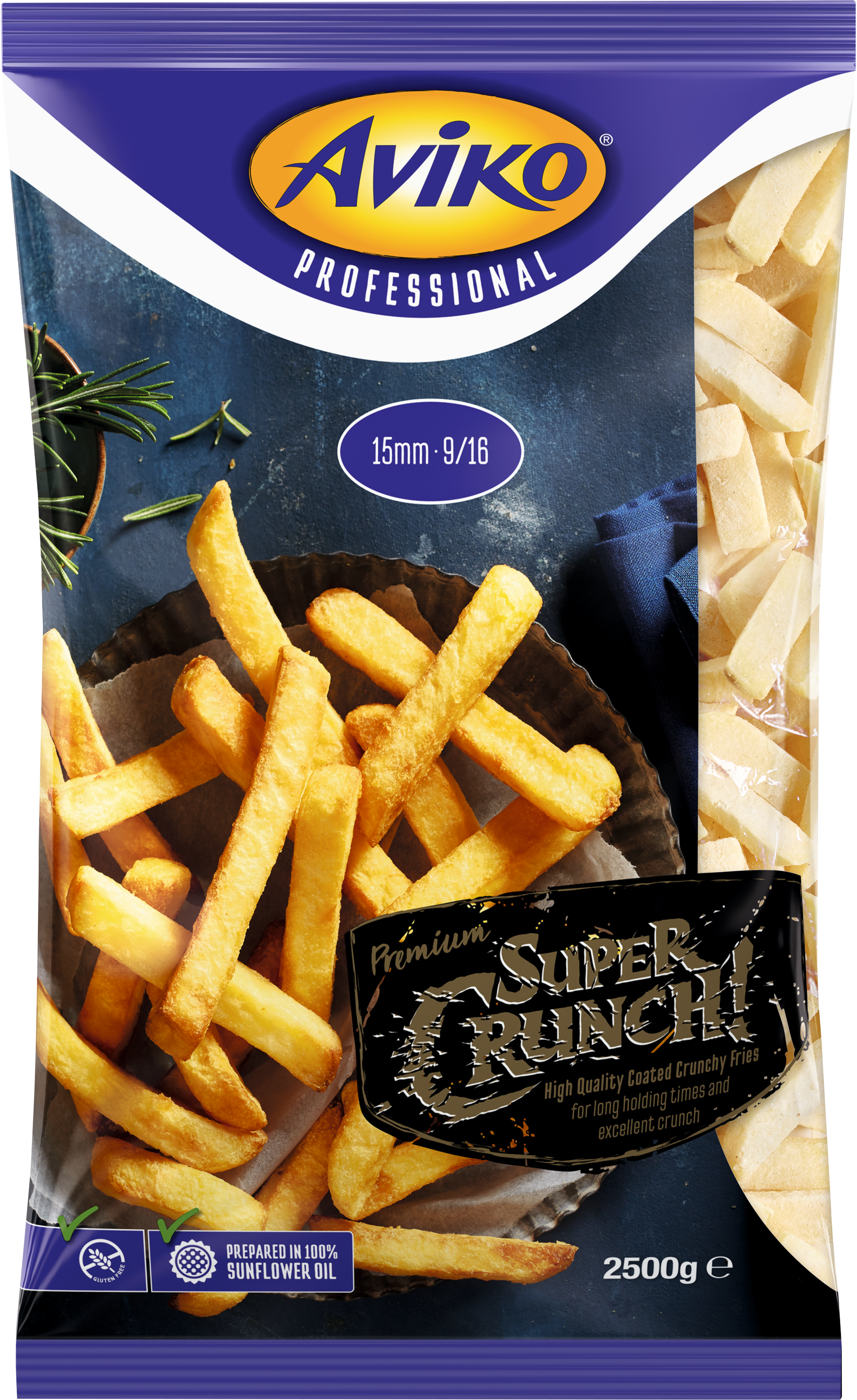 AVIKO SUPERCRUNCH, 15 mm - Danfoods